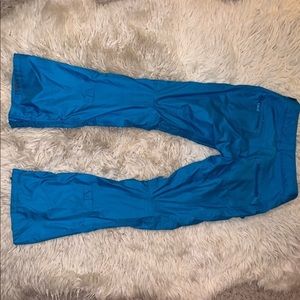 Blue burton women’s snowboard ski pants small